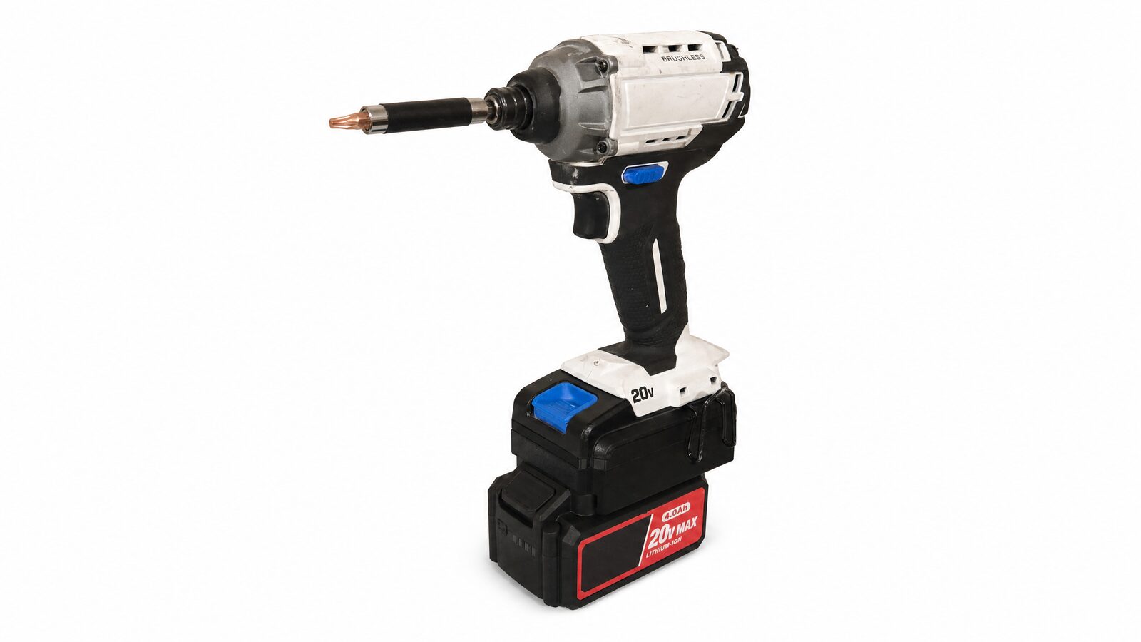 KeepYourTools Hart 20V battery adapter snapped onto a HyperTough 20V battery pack